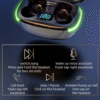 Bt 5.1 Earbuds Wireless Charging Touch Control Waterproof Stereo Headphones