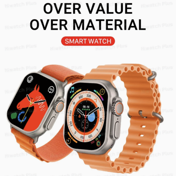 P68 Waterproof CE RoHS Touch Screen UL Tra Smartwatches for Android Ios Mobile Phone Sport Digital Wrist Smart Watch 8