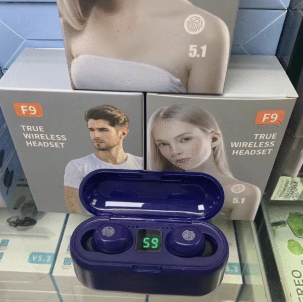 F9 Headset Earphone LED Mini F9-5 Bt Earbuds 5.0 Wireless Tws in-Ear Headphones