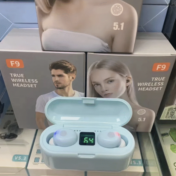 F9 Headset Earphone LED Mini F9-5 Bt Earbuds 5.0 Wireless Tws in-Ear Headphones