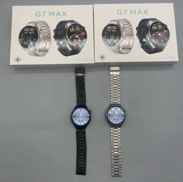 G7 Max Dual Strap, Magnetic Charging, Heart Rate, Blood Pressure and Oxygen Monitoring