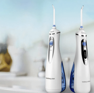 Waterpulse V400plus Rechargeable Cordless Water Flosser Portable Oral Travel Irrigator Dental Water Jet for Tooth Cleaning