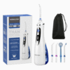Waterpulse V400plus Rechargeable Cordless Water Flosser Portable Oral Travel Irrigator Dental Water Jet for Tooth Cleaning
