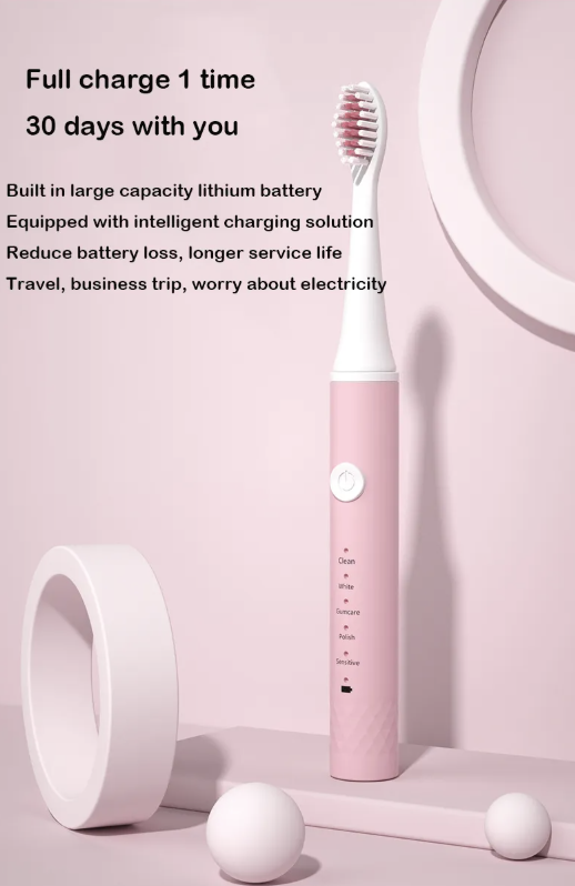 Rechargeable Sonic Toothbrush Dental Care , Electric Toothbrush