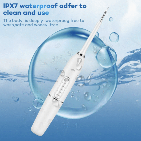 Intelligent Wireless Charging Touch Switch Ultrasonic Dental Scaler -  Household Portable Tooth Cleaner Electric Toothbrush