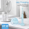 Intelligent Wireless Charging Touch Switch Ultrasonic Dental Scaler -  Household Portable Tooth Cleaner Electric Toothbrush