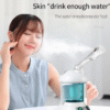 Mist Steamer Face Steam Machine Nano Ionic Facial Steamer with Hot Steam Spray 360 Rotation for Personal Care Use