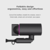 1800W Hairdryer , Air Hammer Folding Hair Dryer Hot and Cold Blow,  For Professional Salon