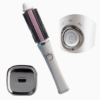 USB Cordless Hair Straightener Curler Comb with 2600mAh Rec
