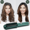 Electric Hair Straightener Brush Wireless Fast Heat Hair Style Comb Women USB Charging
