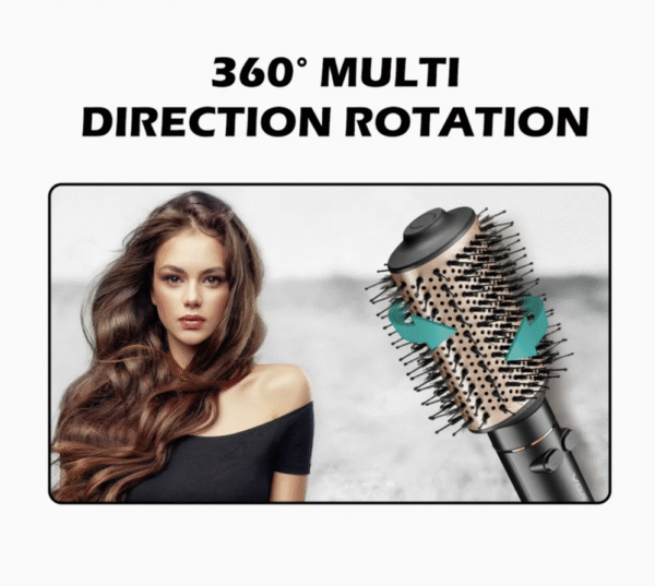 Multifunctional OEM Hair Brush with 2in1 Hair Dryer & Straight Styler Comb
