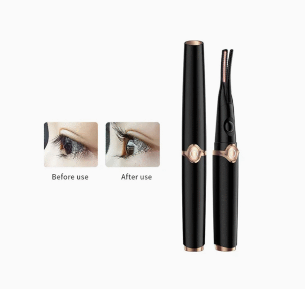 Custom Logo Cute Portable Rechargeable Electric Heated Eyelash Curler