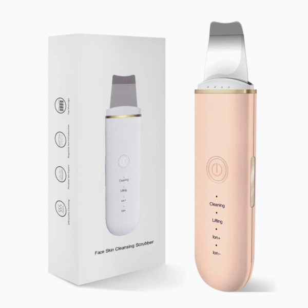 Professional Electric Ultrasonic Skin Scrubber , Sonic Manual Facial Skin Scrubber