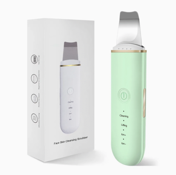 Professional Electric Ultrasonic Skin Scrubber , Sonic Manual Facial Skin Scrubber
