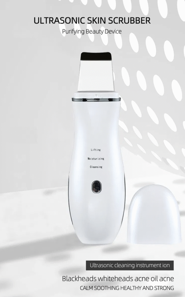 New Design Modern Cleaning Remove Vibration Facial Peeling , Ultrasonic Ion Skin Scrubber