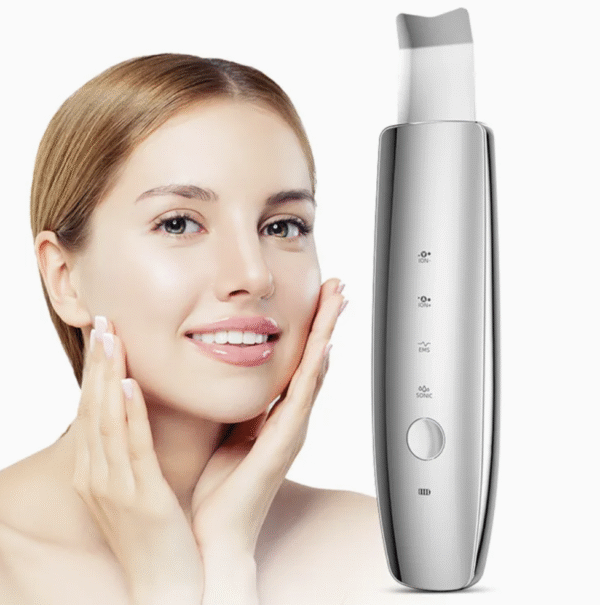 USB Plug Ultrasonic Skin Scrubber Facial Massager Blackhead Acne Remover Skincare Peeling