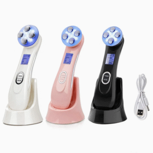 5 in 1 RF EMS Beauty Skin Care Instrument Anti Aging LED Skin Tightening Device Facial LED Photon Skin Rejuvenation Machine