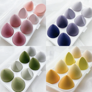 High Quality Non-Latex Wet and Dry Cosmetic Sponge Makeup Egg Powder Puff