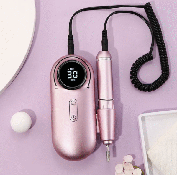 30000rpm Rechargeable Nail Drill Cordless Professional Polisher for Nails Portable Electric Nail Drill Machine