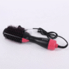 Hot Air Hair Dryer Brush Pink Multifunctional Hairdryer Blowdryer Brush with Comb