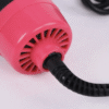 Hot Air Hair Dryer Brush Pink Multifunctional Hairdryer Blowdryer Brush with Comb