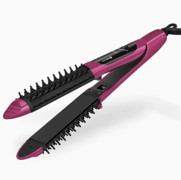 2-in-1 Professional Hair Straightener and Deep Wave Curler