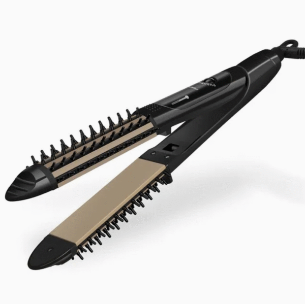 2-in-1 Professional Hair Straightener and Deep Wave Curler
