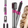 Multifunction Hair Comb Automatic Suction Hair Curler Hot Air Straighten Hair Iron Electric Air Curling Comb Styler Tool