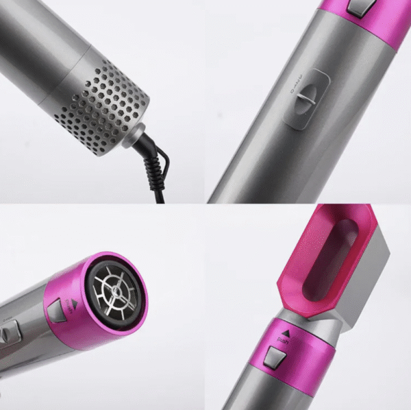 Multifunction Hair Comb Automatic Suction Hair Curler Hot Air Straighten Hair Iron Electric Air Curling Comb Styler Tool