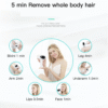 New Beauty Equipment Women Handheld Portable Laser IPL Hair Removal Remover for Home Use
