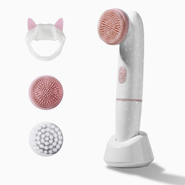 Waterproof Wireless Rechargeable Personal Care Face Makeup Cleaner Beauty Instrument Facial Cleansing Brush