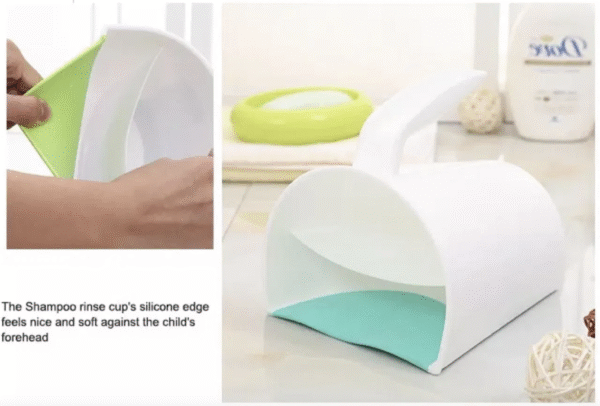 Child Safety Multifunction Baby Bath Shampoo Rinse Cup Wash Hair Cup