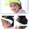 Adjustable Kids Eye Protection Shampoo , Baby Reusable Shower Hat Cap