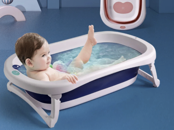 Customized Portable Foldable  Bath Bucket Plastic Baby Bathtub