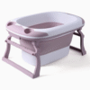 Newborn Collapsible Child Size Plastic Foldable Bathtub
