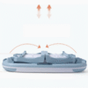 Newborn Collapsible Child Size Plastic Foldable Bathtub