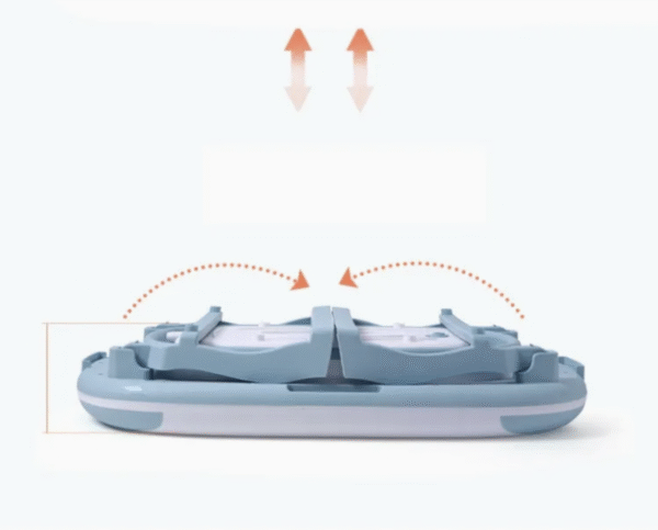 Newborn Collapsible Child Size Plastic Foldable Bathtub