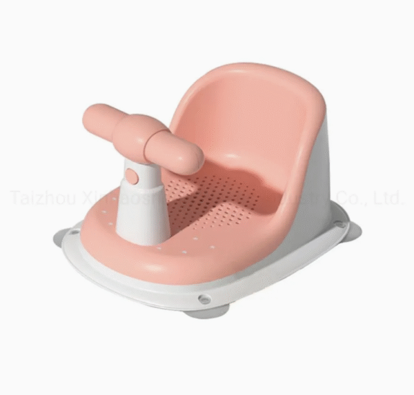 Customized Eco-Friendly Baby Bath Chair with High Backrest for 6 Months to 3 Years Old Kids