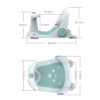 Removable Tub Seat Baby Bathtub Chair Safety, Anti Slip Baby Care Children Bathing Seat