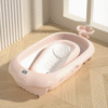 New Born Non-Slip Portable Plastic Temperature Baby Bathtub
