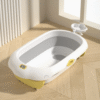 New Born Non-Slip Portable Plastic Temperature Baby Bathtub