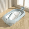 New Born Non-Slip Portable Plastic Temperature Baby Bathtub