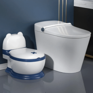 Children Size Simulation PU Commode Toilet Seat Latest Potty for Baby