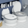 Children Size Simulation PU Commode Toilet Seat Latest Potty for Baby