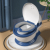 Children Size Simulation PU Commode Toilet Seat Latest Potty for Baby