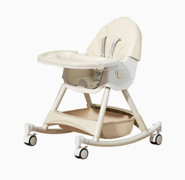 Durable Rocking Chair Adjustable 3 in-1toddler Feeding Baby Dining Chair