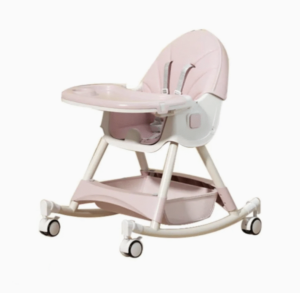 Durable Rocking Chair Adjustable 3 in-1toddler Feeding Baby Dining Chair