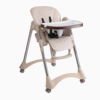 High Chair for Baby Feeding Plastic Kids Eating Dining Chair with Wheels for Children