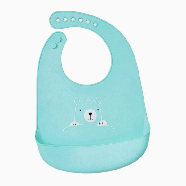 Silicone Baby Bibs Easily Wipe Clean Comfortable Soft Waterproof Bib Keeps Stains off