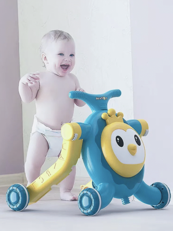 4 in 1 Plastic Big Scooter & Walker & Twist Car & Rocker